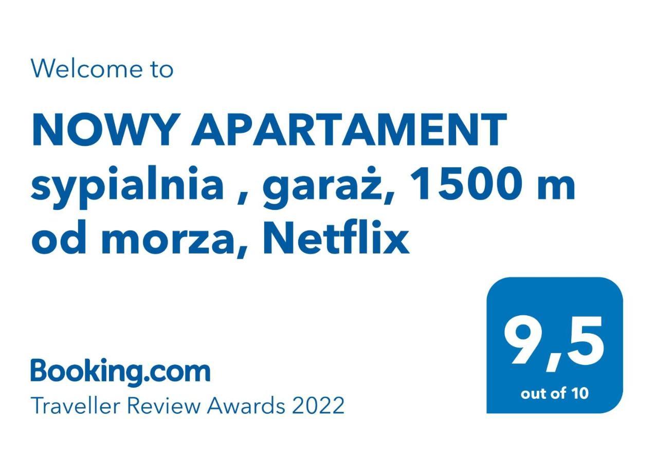 "Nowy Apartament" Sypialnia , Garaz, 1500 M Od Morza, Netflix Gdańsk Exteriör bild
